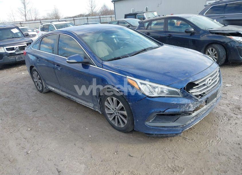 2016 Hyundai Sonata SPORT (VIN 5NPE34AF1GH392071) main photo
