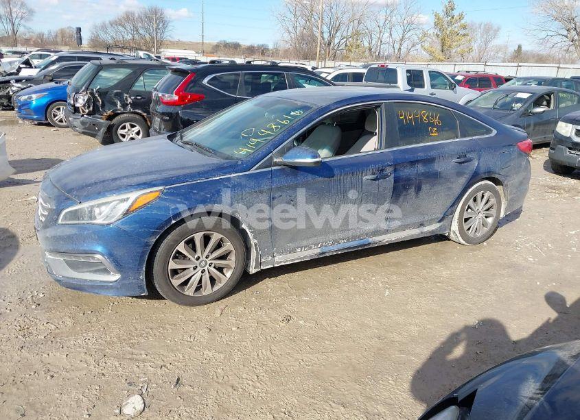 Photo 15 of 2016 Hyundai Sonata SPORT (VIN 5NPE34AF1GH392071)