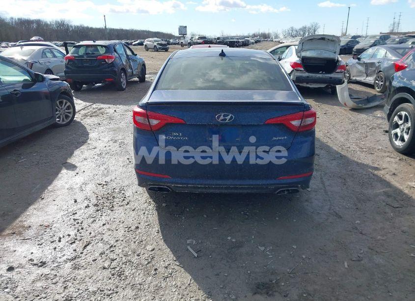 Photo 17 of 2016 Hyundai Sonata SPORT (VIN 5NPE34AF1GH392071)