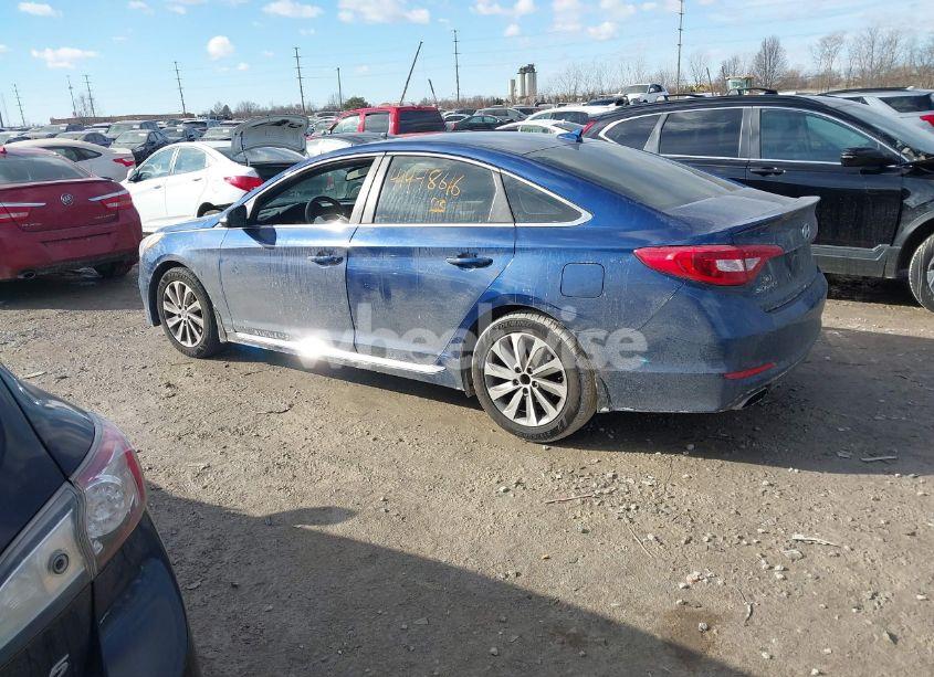 Photo 3 of 2016 Hyundai Sonata SPORT (VIN 5NPE34AF1GH392071)
