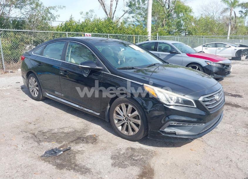 2016 Hyundai Sonata SPORT (VIN 5NPE34AF1GH406874) main photo