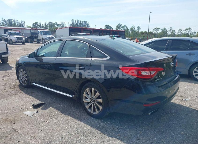 Photo 3 of 2016 Hyundai Sonata SPORT (VIN 5NPE34AF1GH406874)