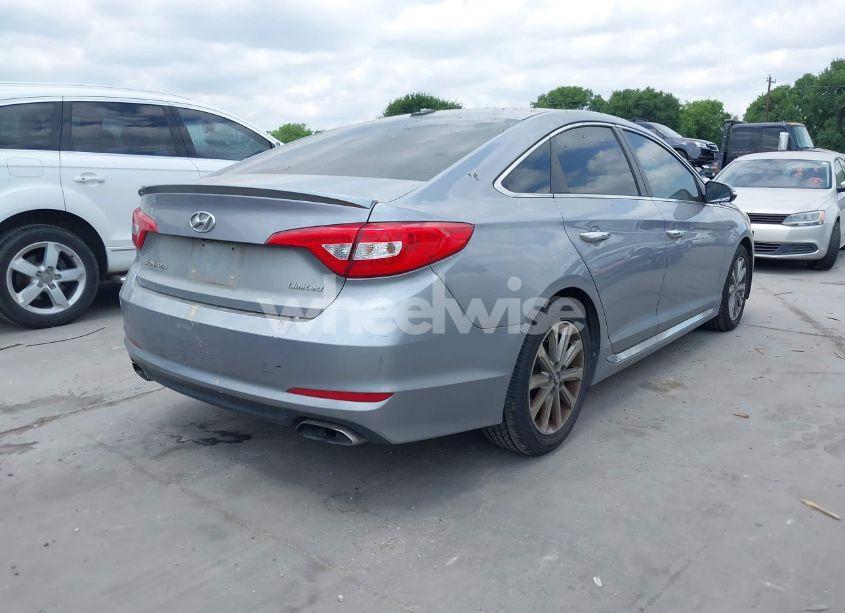 Photo 4 of 2016 Hyundai Sonata LIMITED (VIN 5NPE34AF1GH434531)