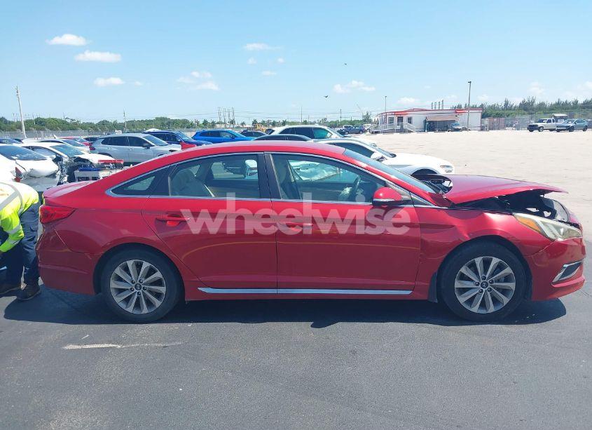 Photo 13 of 2017 Hyundai Sonata SPORT (VIN 5NPE34AF1HH466316)