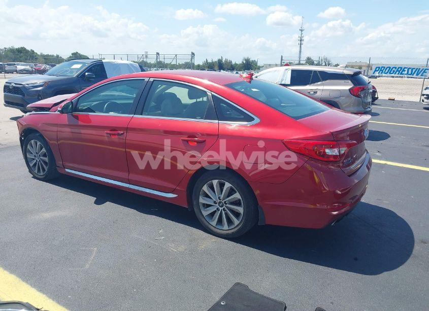 Photo 3 of 2017 Hyundai Sonata SPORT (VIN 5NPE34AF1HH466316)