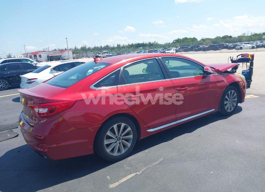 Photo 4 of 2017 Hyundai Sonata SPORT (VIN 5NPE34AF1HH466316)