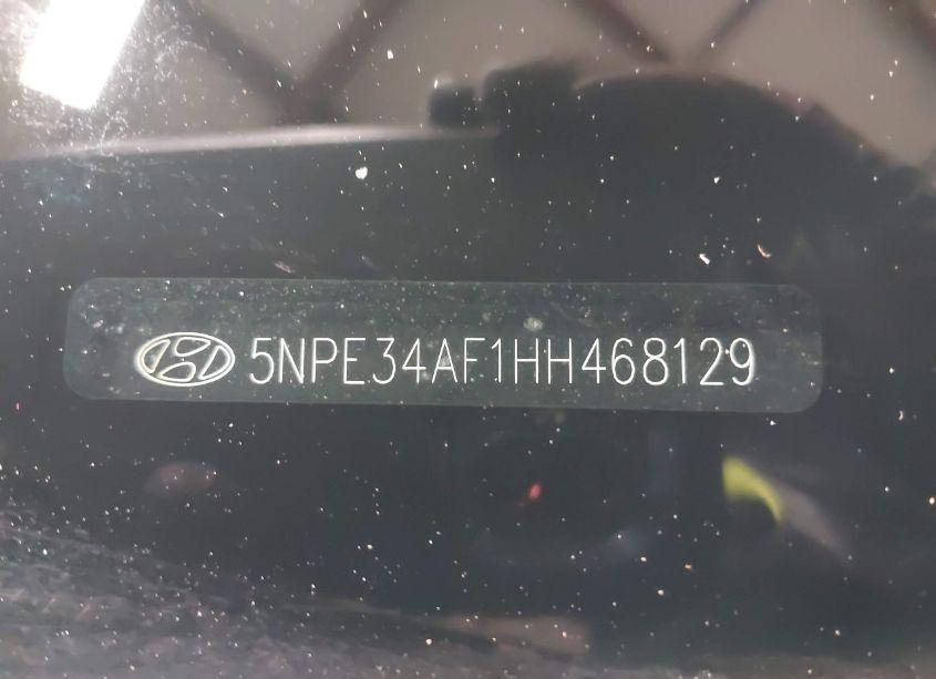 Photo 17 of 2017 Hyundai Sonata SPORT (VIN 5NPE34AF1HH468129)