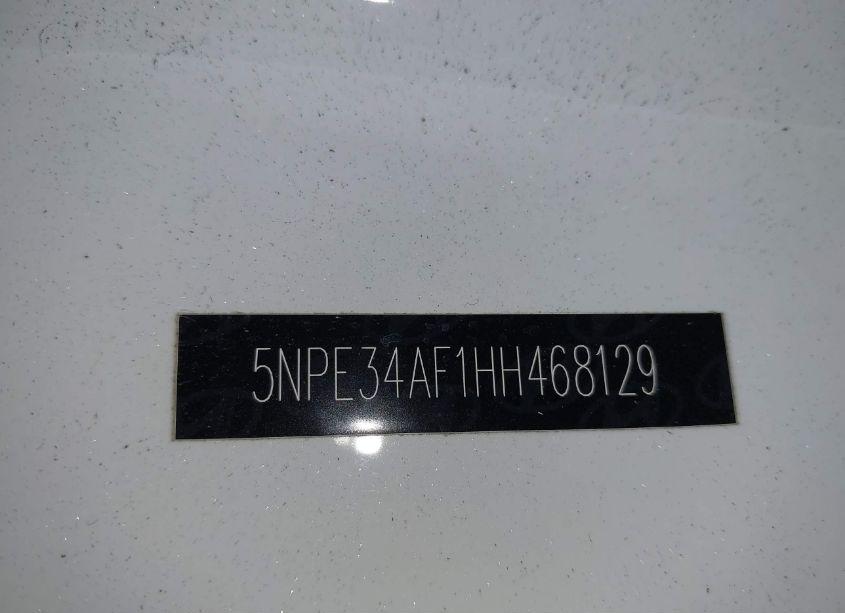 Photo 18 of 2017 Hyundai Sonata SPORT (VIN 5NPE34AF1HH468129)