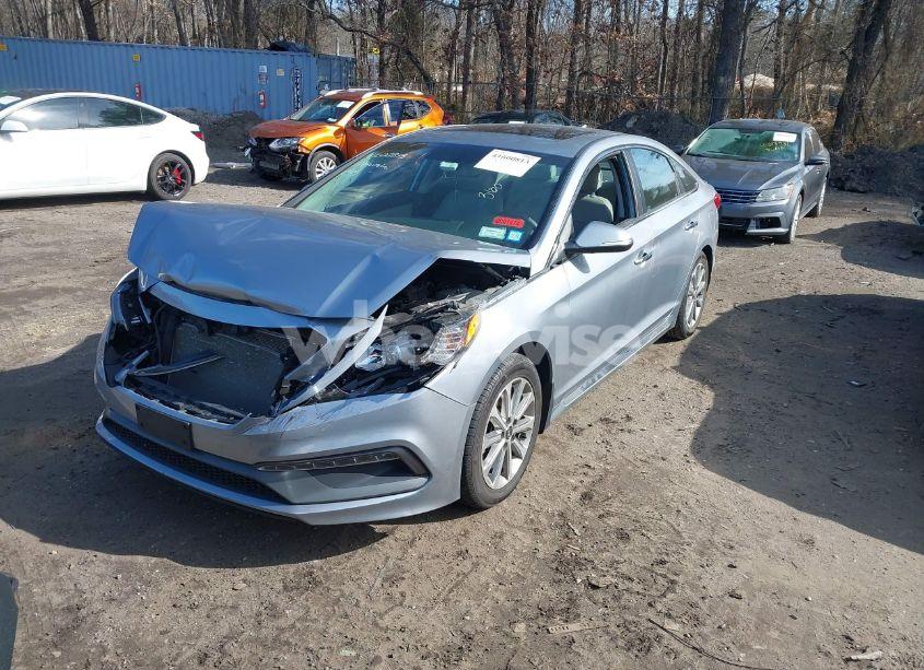 Photo 2 of 2017 Hyundai Sonata LIMITED (VIN 5NPE34AF1HH480748)