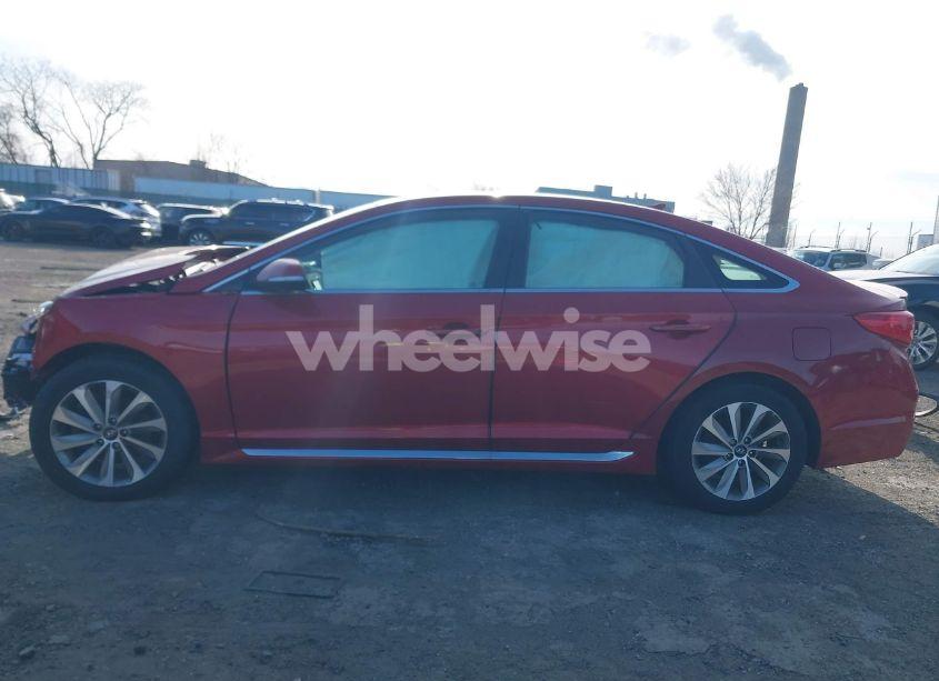 Photo 14 of 2017 Hyundai Sonata SPORT (VIN 5NPE34AF1HH482628)