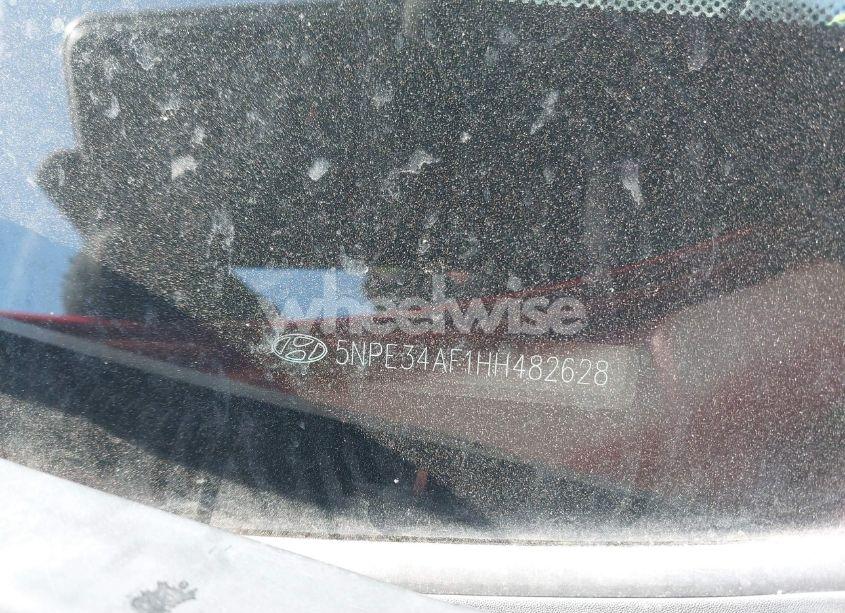 Photo 9 of 2017 Hyundai Sonata SPORT (VIN 5NPE34AF1HH482628)