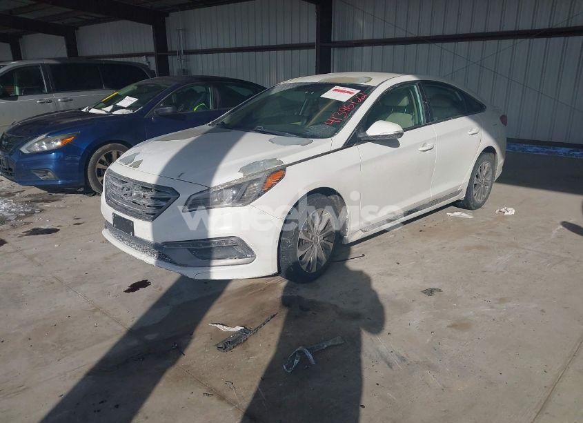 Photo 2 of 2017 Hyundai Sonata SPORT (VIN 5NPE34AF1HH514283)