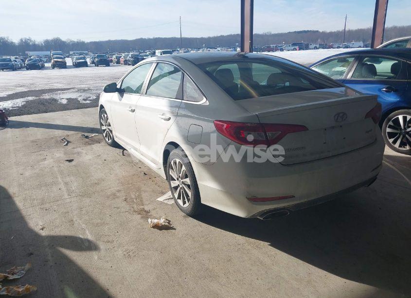 Photo 3 of 2017 Hyundai Sonata SPORT (VIN 5NPE34AF1HH514283)