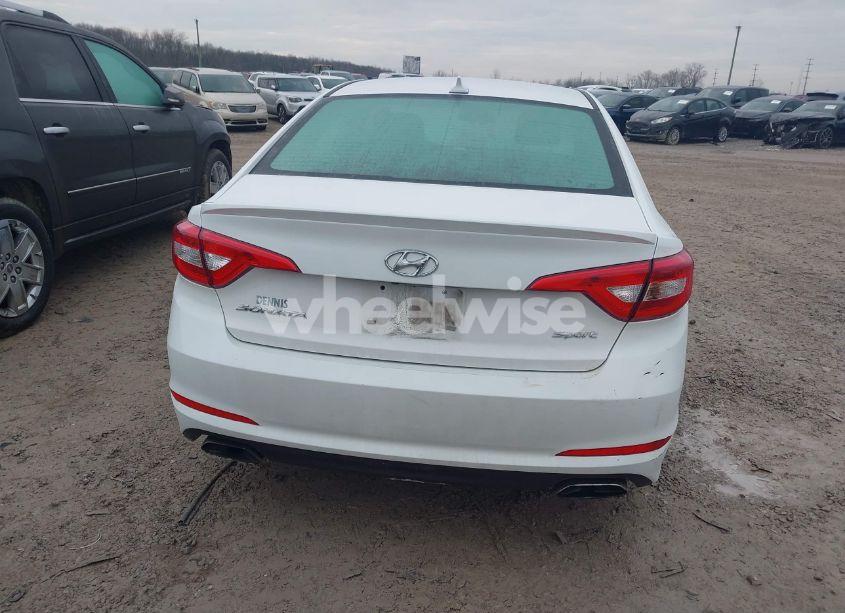 Photo 16 of 2017 Hyundai Sonata SPORT (VIN 5NPE34AF1HH528345)
