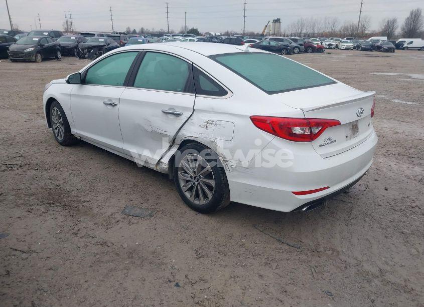 Photo 3 of 2017 Hyundai Sonata SPORT (VIN 5NPE34AF1HH528345)