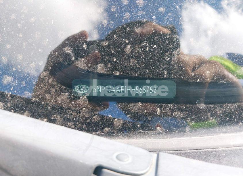 Photo 9 of 2017 Hyundai Sonata SPORT (VIN 5NPE34AF1HH565752)