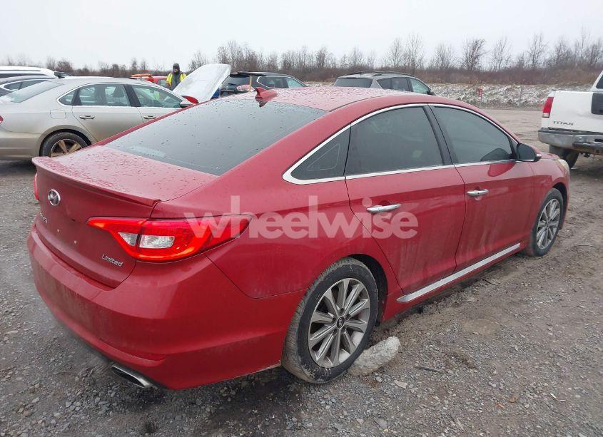 Photo 4 of 2017 Hyundai Sonata LIMITED (VIN 5NPE34AF1HH578162)