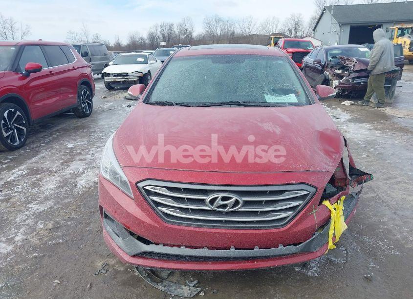 Photo 13 of 2017 Hyundai Sonata SPORT (VIN 5NPE34AF1HH579229)