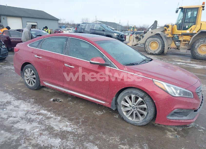 Photo 14 of 2017 Hyundai Sonata SPORT (VIN 5NPE34AF1HH579229)