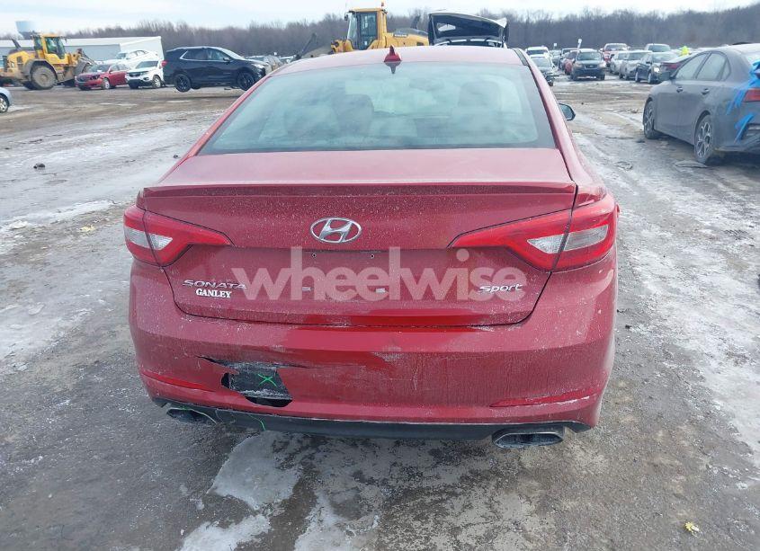 Photo 17 of 2017 Hyundai Sonata SPORT (VIN 5NPE34AF1HH579229)