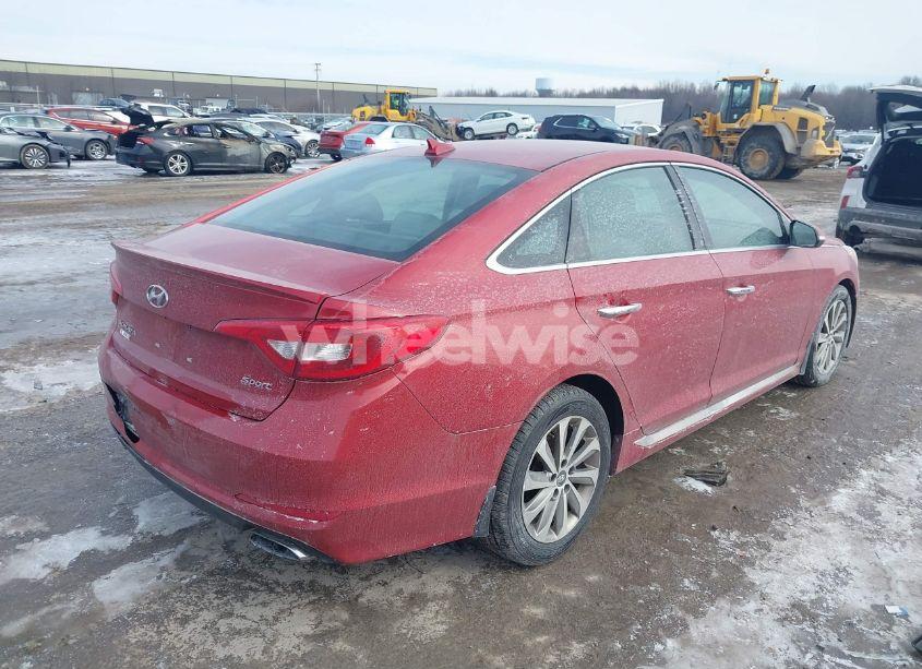 Photo 4 of 2017 Hyundai Sonata SPORT (VIN 5NPE34AF1HH579229)