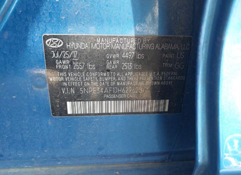 Photo 9 of 2018 Hyundai Sonata SEL (VIN 5NPE34AF1JH629620)