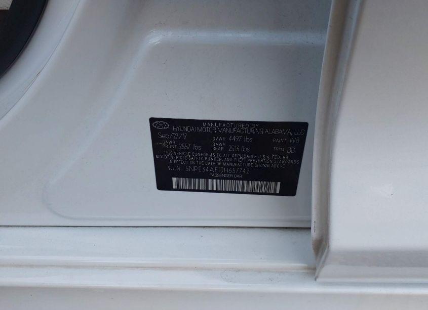 Photo 9 of 2018 Hyundai Sonata SEL (VIN 5NPE34AF1JH657742)