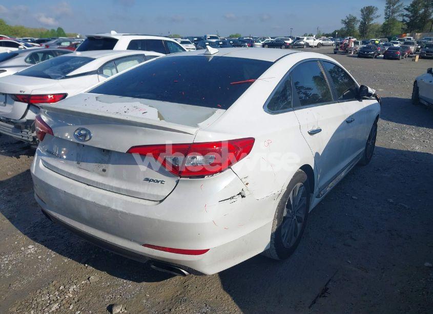 Photo 4 of 2015 Hyundai Sonata SPORT (VIN 5NPE34AF2FH055617)