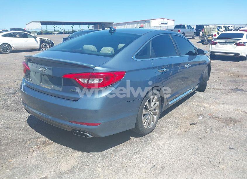 Photo 4 of 2015 Hyundai Sonata SPORT (VIN 5NPE34AF2FH065404)