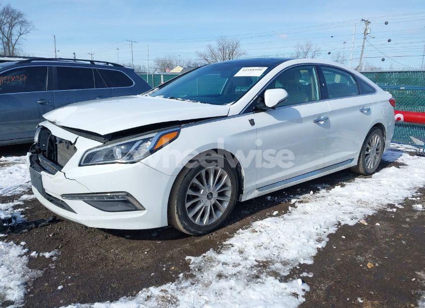 Photo 2 of 2015 Hyundai Sonata LIMITED (VIN 5NPE34AF2FH085233)