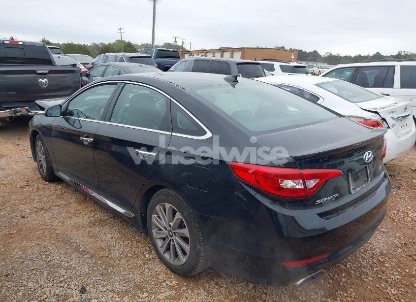 Photo 3 of 2015 Hyundai Sonata SPORT (VIN 5NPE34AF2FH087435)