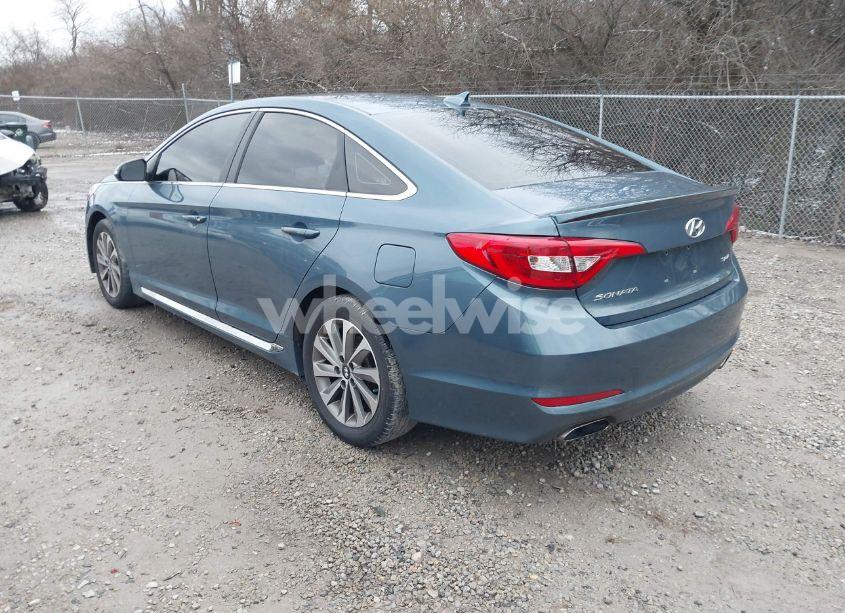 Photo 3 of 2015 Hyundai Sonata SPORT (VIN 5NPE34AF2FH092022)