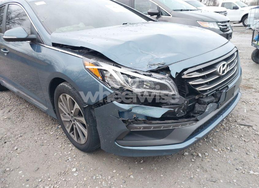 Photo 6 of 2015 Hyundai Sonata SPORT (VIN 5NPE34AF2FH092022)