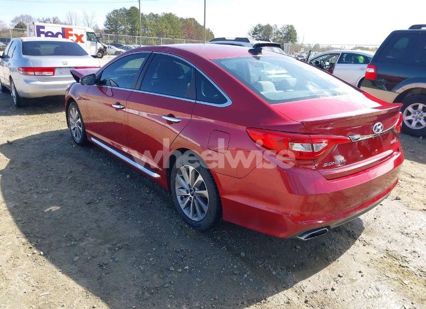 Photo 3 of 2015 Hyundai Sonata SPORT (VIN 5NPE34AF2FH106680)