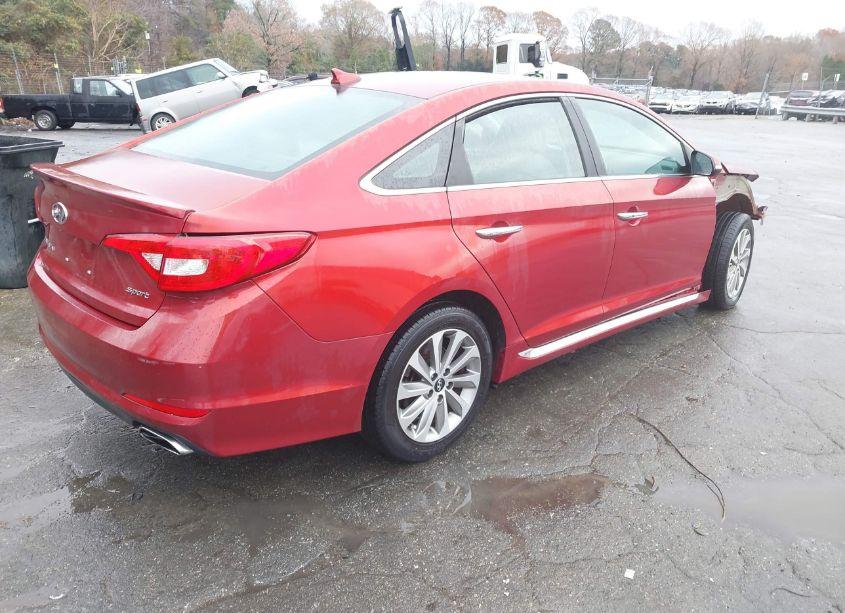 Photo 4 of 2015 Hyundai Sonata SPORT (VIN 5NPE34AF2FH113404)