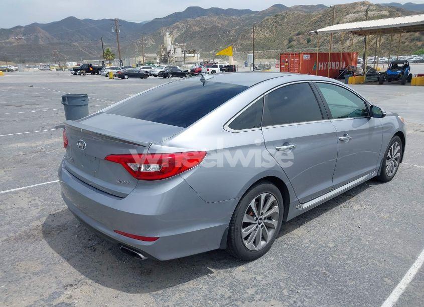 Photo 4 of 2015 Hyundai Sonata SPORT (VIN 5NPE34AF2FH148380)
