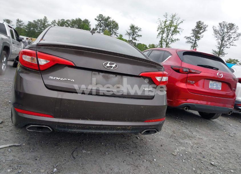 Photo 16 of 2015 Hyundai Sonata SPORT (VIN 5NPE34AF2FH183307)