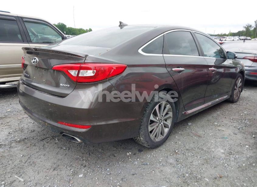 Photo 4 of 2015 Hyundai Sonata SPORT (VIN 5NPE34AF2FH183307)