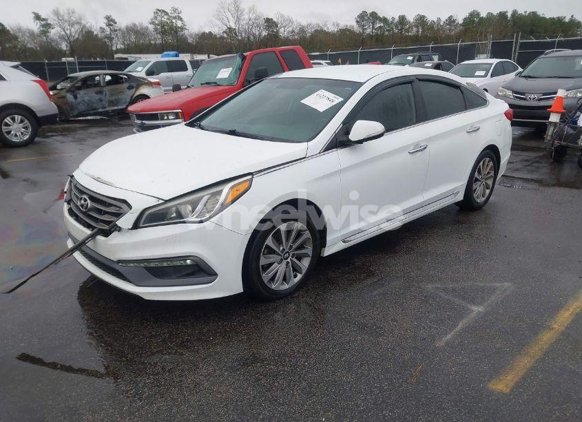 Photo 2 of 2016 Hyundai Sonata SPORT (VIN 5NPE34AF2GH264034)