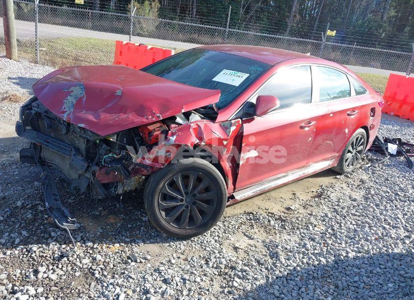 Photo 2 of 2016 Hyundai Sonata SPORT (VIN 5NPE34AF2GH299656)