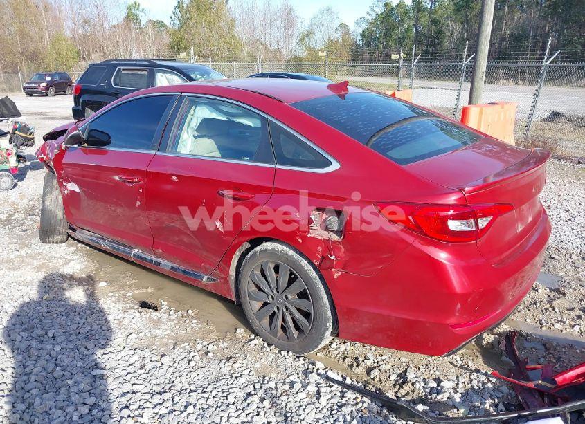 Photo 3 of 2016 Hyundai Sonata SPORT (VIN 5NPE34AF2GH299656)
