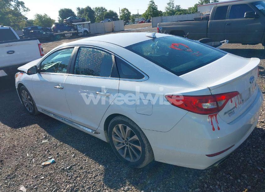 Photo 3 of 2016 Hyundai Sonata SPORT (VIN 5NPE34AF2GH304791)