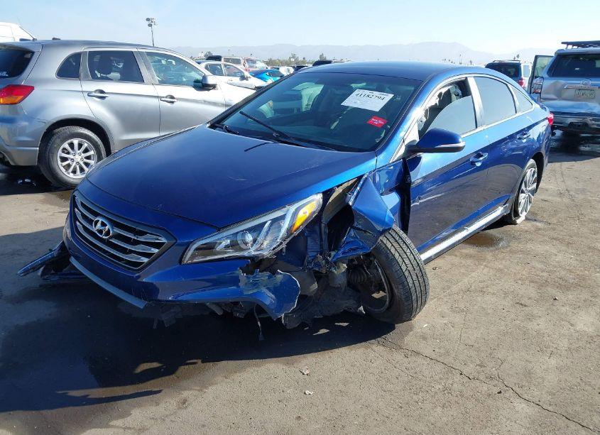 Photo 2 of 2016 Hyundai Sonata SPORT (VIN 5NPE34AF2GH409914)