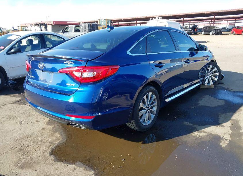 Photo 4 of 2016 Hyundai Sonata SPORT (VIN 5NPE34AF2GH409914)