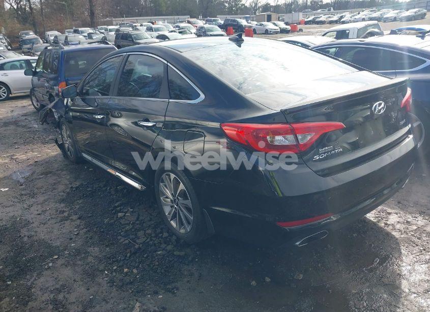 Photo 3 of 2016 Hyundai Sonata SPORT (VIN 5NPE34AF2GH423988)