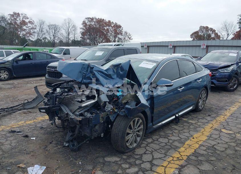 Photo 2 of 2016 Hyundai Sonata SPORT (VIN 5NPE34AF2GH425563)