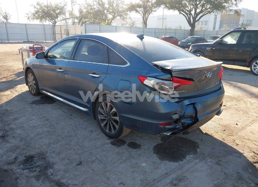Photo 3 of 2016 Hyundai Sonata SPORT (VIN 5NPE34AF2GH427569)