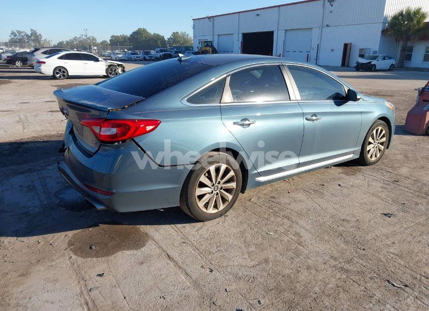 Photo 4 of 2016 Hyundai Sonata SPORT (VIN 5NPE34AF2GH427569)