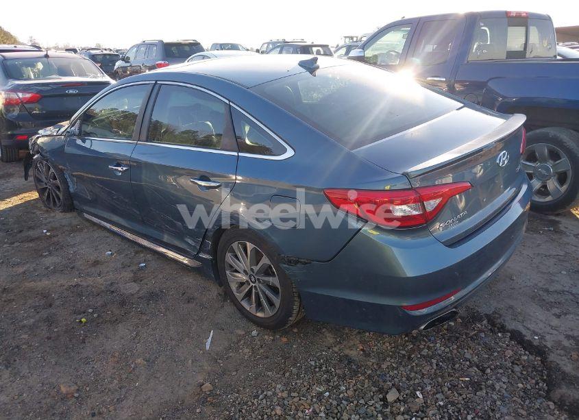 Photo 3 of 2016 Hyundai Sonata SPORT (VIN 5NPE34AF2GH428690)