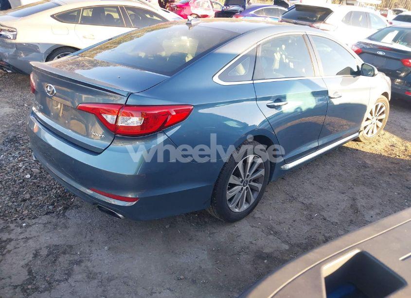 Photo 4 of 2016 Hyundai Sonata SPORT (VIN 5NPE34AF2GH428690)